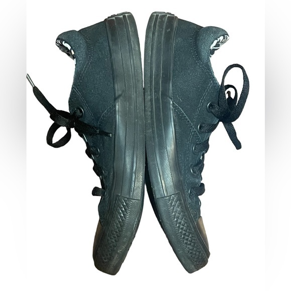 Converse SZ 6 big girls / women’s black with cheetah see photos - Picture 2 of 9